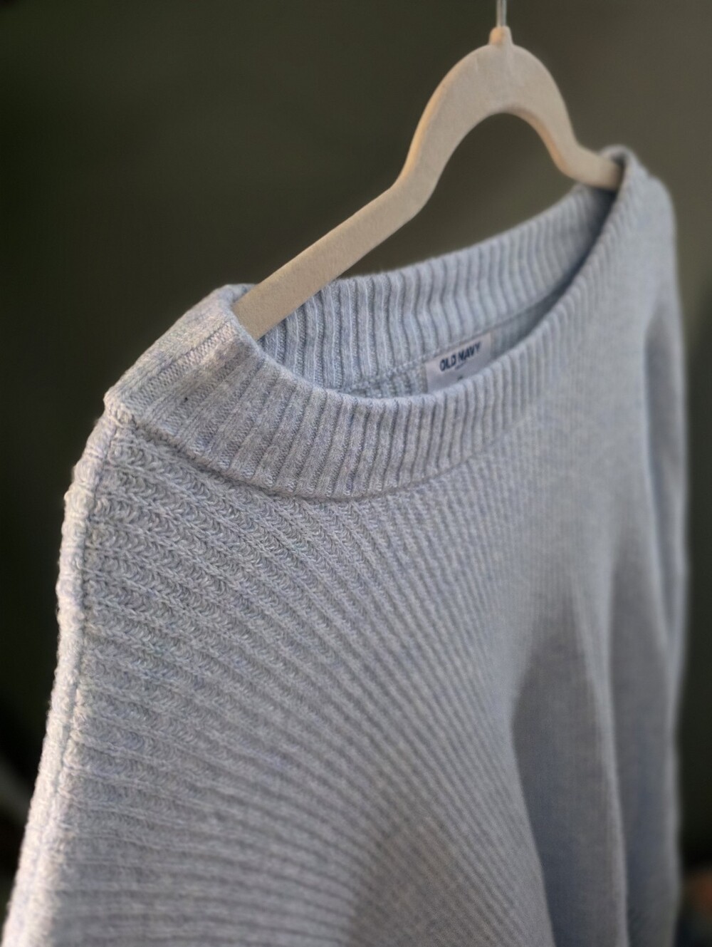 Pale Blue Old Navy Sweater. Measurments Are In Photos And Deacription - Picture 6 of 10